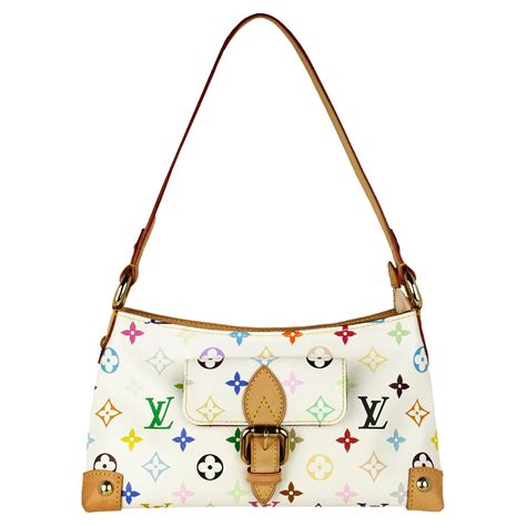 louis vuitton white monogram shoulder bag